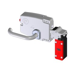 Veiligheidsschakelaar met deurklinkbediening en noodontgrendeling