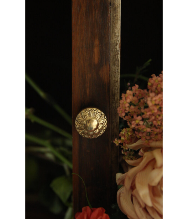 Doing Goods Kastknop Zonnebloem Messing