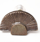 Kastknop Halve Zon Brons