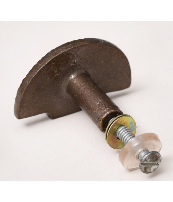 Kastknop Halve Zon Brons