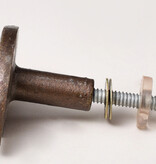 Kastknop Halve Zon Brons