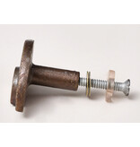 Kastknop Halve Zon Brons