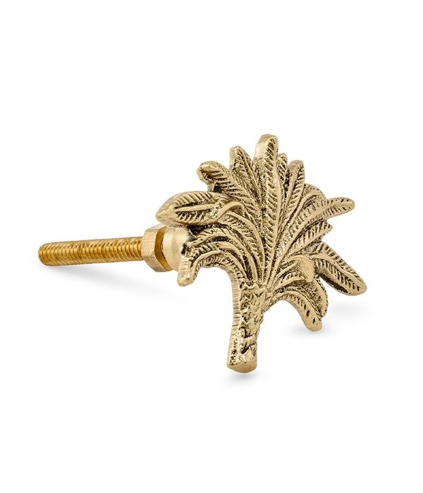 Doing Goods Kastknop Palm Goud