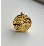 Kastknop Sol Metaal Goud
