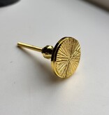 Kastknop Sol Metaal Goud