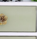 Kastknop Hibiscus Bloem Goud