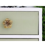 Kastknop Hibiscus Bloem Goud