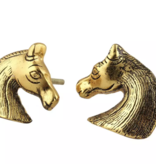 Kastknop Paard Goud (Set)