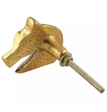 Kastknop Paard Goud (Set)