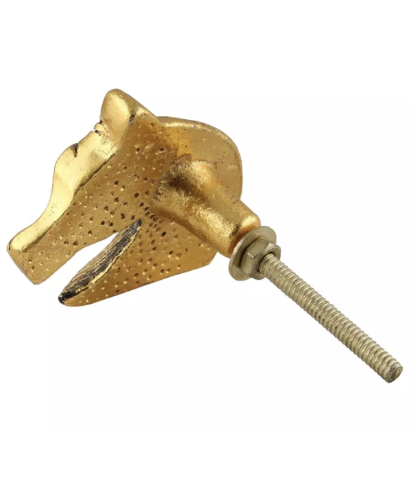Kastknop Paard Goud (Set)