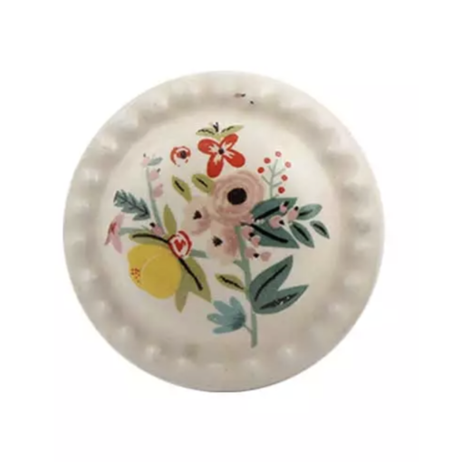 Kastknop Bloemen Rood Geel Creme