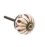 Madam Stoltz Kastknop Creme Bruin Boho