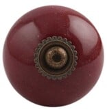 Kastknop Burgundy Bordeaux