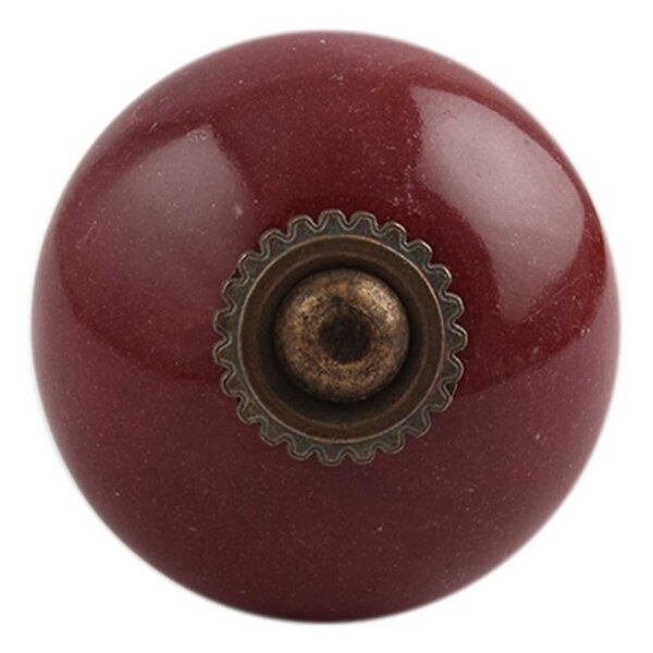 Kastknop Burgundy Bordeaux