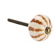 Kastknop Swirl Bruin