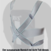 Extension de ceinture croisée pour bandage RVS-SR pour empêcher le positionnement en décubitus dorsal