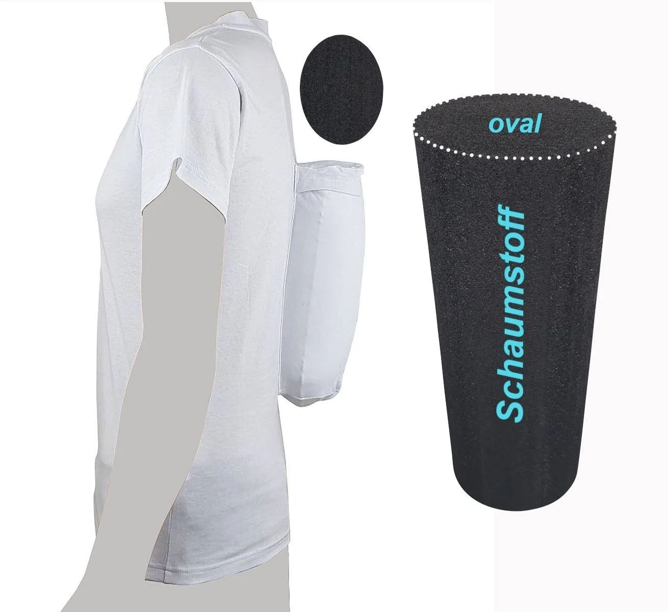 rückenlageverhinderung t shirt