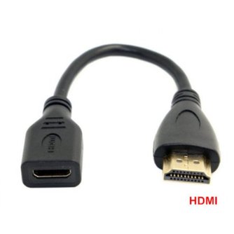 HDMI male to Mini HDMI female adapter