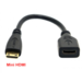 Mini HDMI mannelijk naar Mini HDMI vrouwelijke adapter