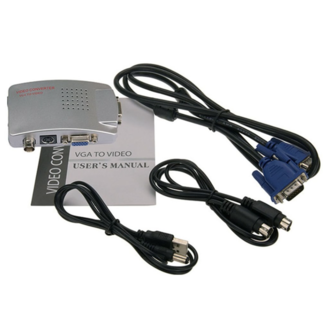 VGA naar BNC Connector Adapter Composie Switch Box - USB Powered