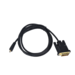 Micro HDMI - DVI cable 0,30m