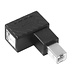 USB 2.0 B Man naar USB B Vrouw Adapter