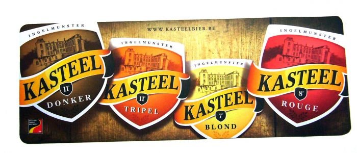 Barmat / Dripmat van Kasteelbier