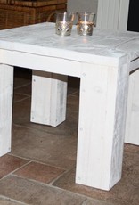 Karis Salontafel van steigerhout in white wash