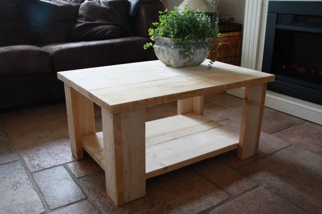 salontafels - maatwerk steigerhout