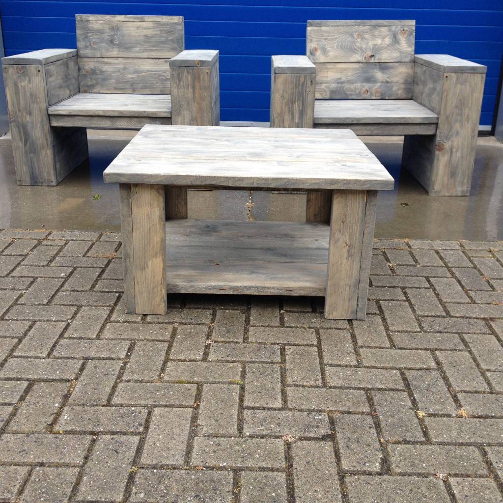 Karis Salontafel van steigerhout