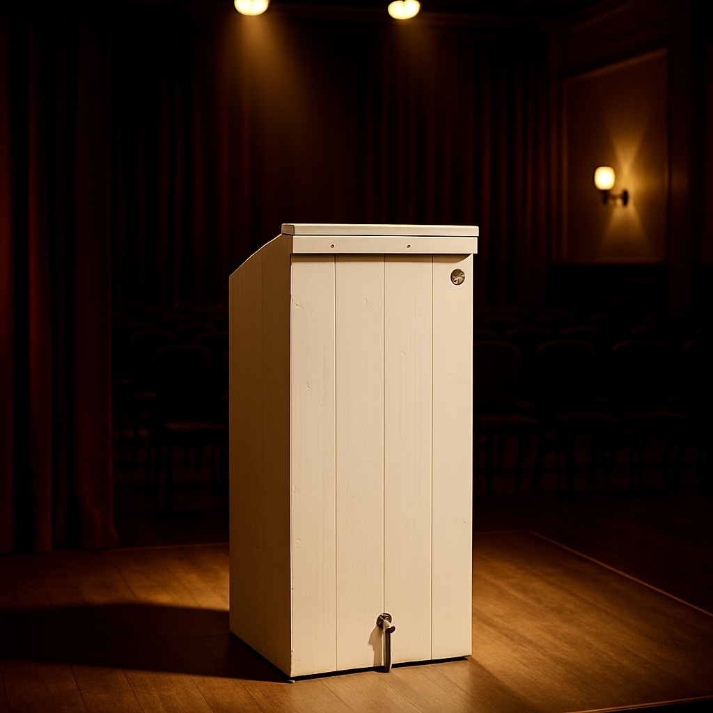 Orator Incheckbalie  op wielen:  Model Orator