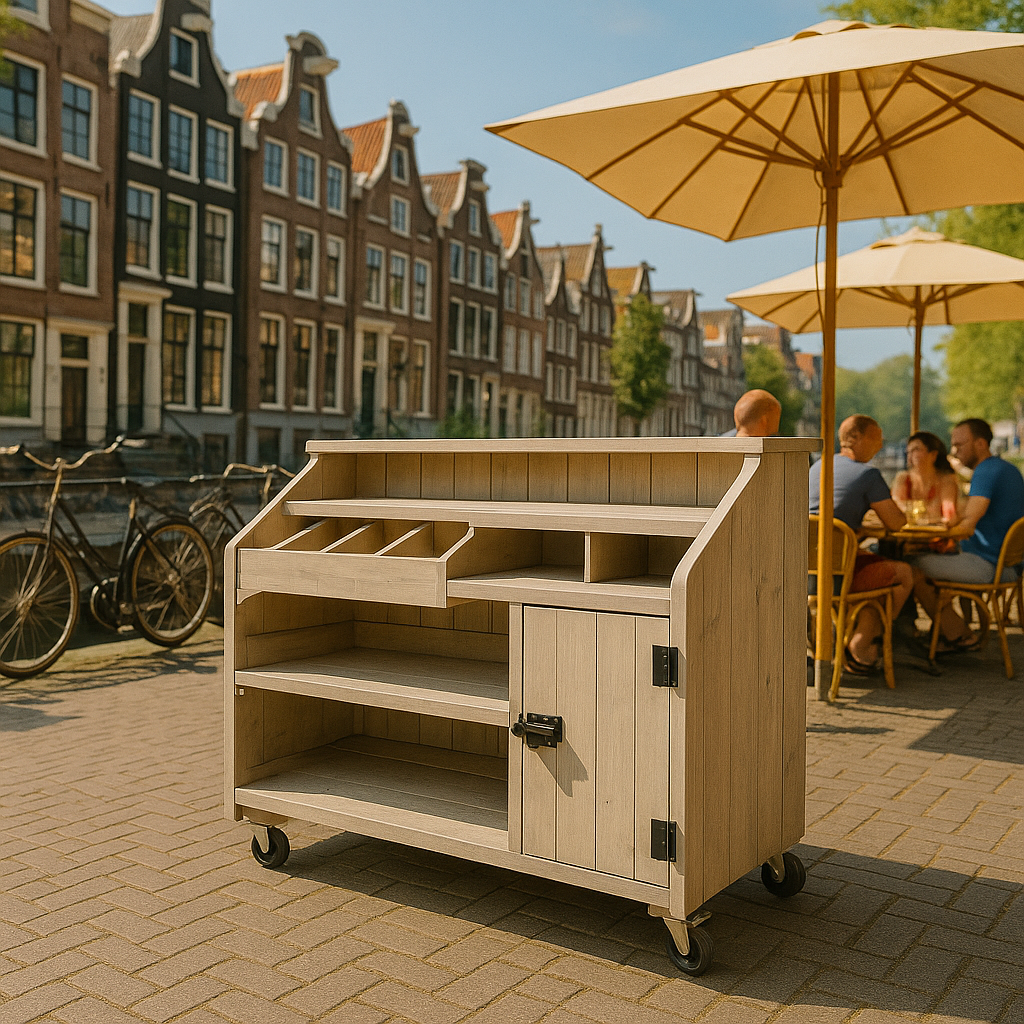 Philippe Een verrijdbare Bestekwagen: Model Philippe