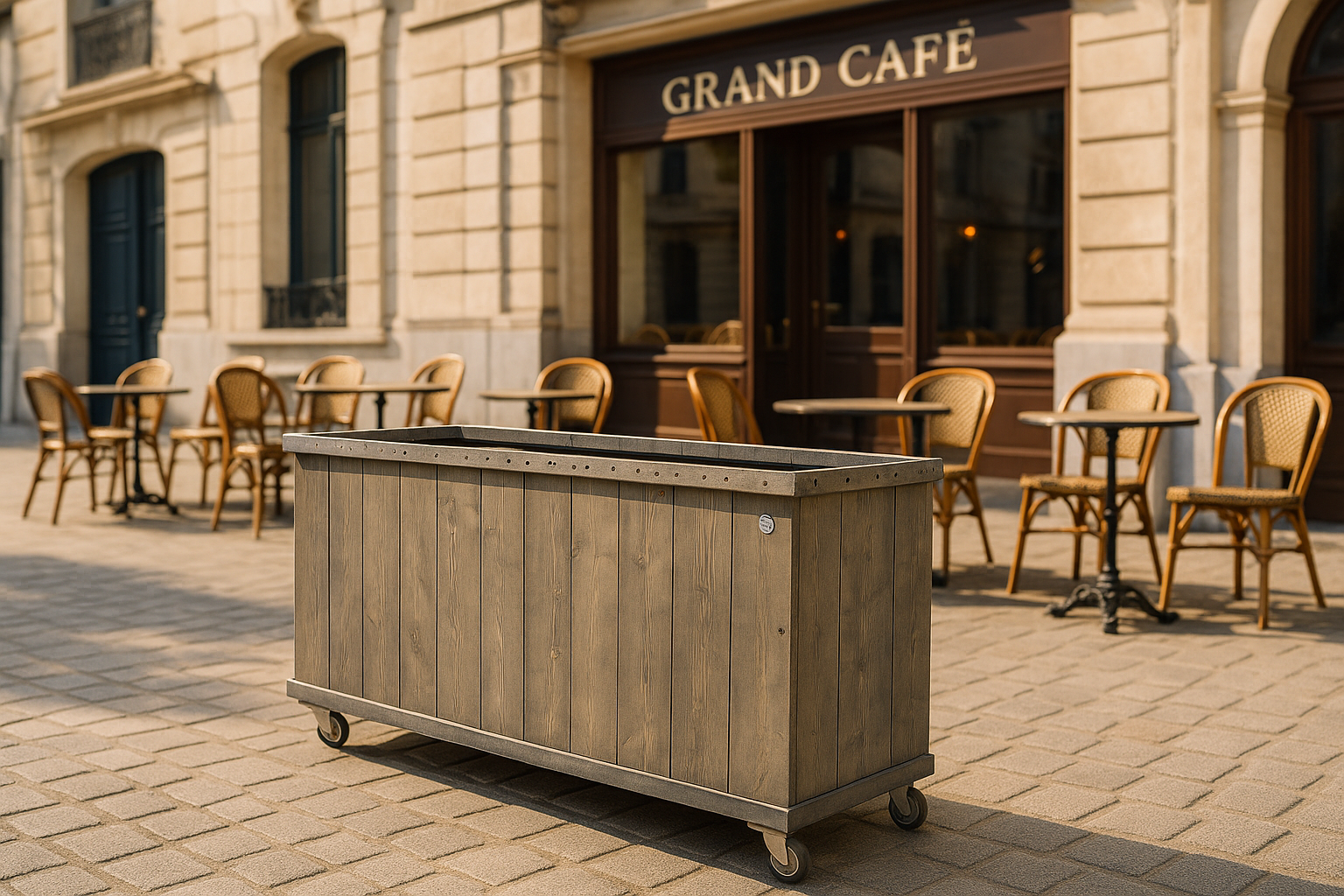 André XL Plantenbak op wielen: Model André XL