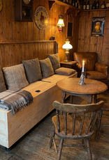 Alandroal Dekenkist-Opbergkist op wielen: Model Alandroal met een dubbele deksel