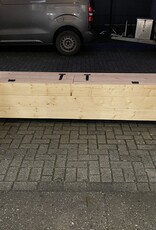 Alandroal Dekenkist-Opbergkist op wielen: Model Alandroal met een dubbele deksel