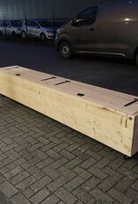 Alandroal Dekenkist-Opbergkist op wielen: Model Alandroal met een dubbele deksel