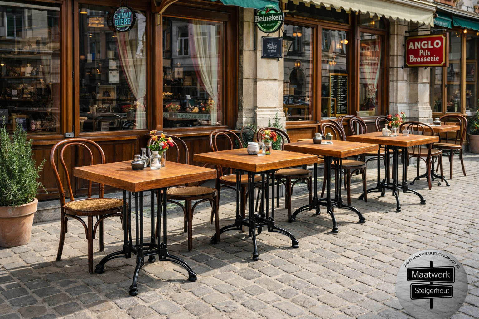 Rutger Bistrotafel- Terrastafel: Model Rutger