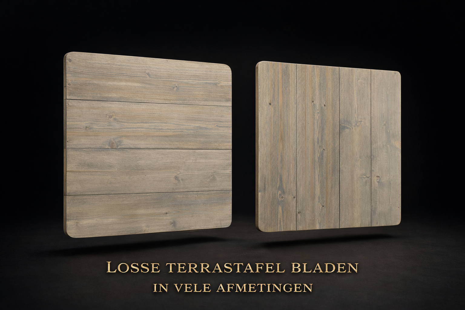 Nova Losse Terrastafelbladen op maat en in vele kleuren: Model  Nova