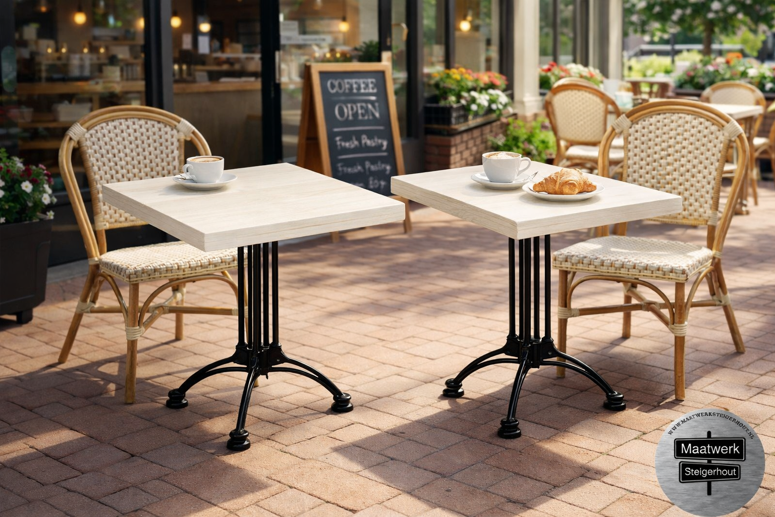 Vogelaar Bistrotafel / Terrastafel: Model Vogelaar