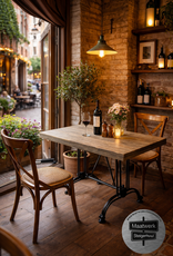 Alpha Bistrotafel-Terrastafel  Model Alpha