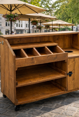 India Een verrijdbare Bestekwagen: Model India