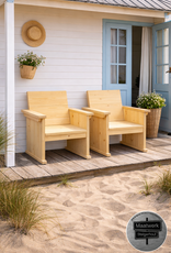 Toledo Stoel van steigerhout: Model Toledo