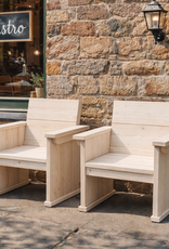 Toledo Stoel van steigerhout: Model Toledo