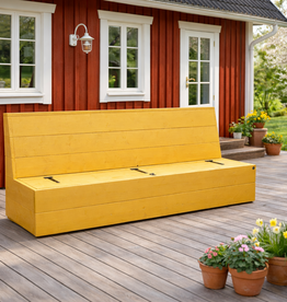 Jeroen Bank met opbergruimte