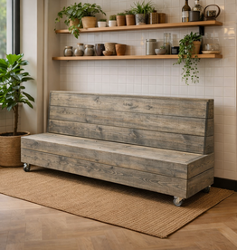 Jeroen Opbergbank op wielen