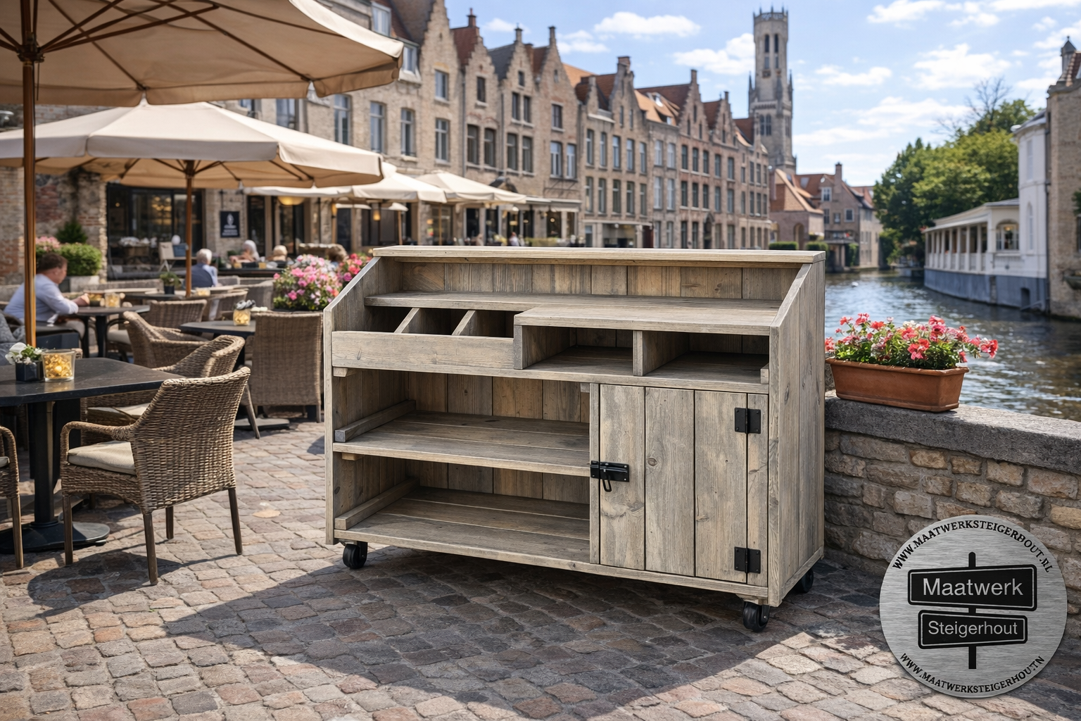 Philippe Een verrijdbare Bestekwagen: Model Philippe