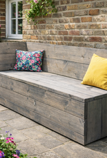 Bas Bank met bergruimte:  Model Bas