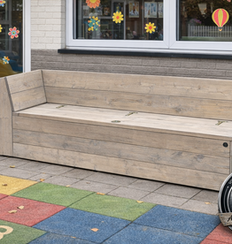 Bas Bank met bergruimte