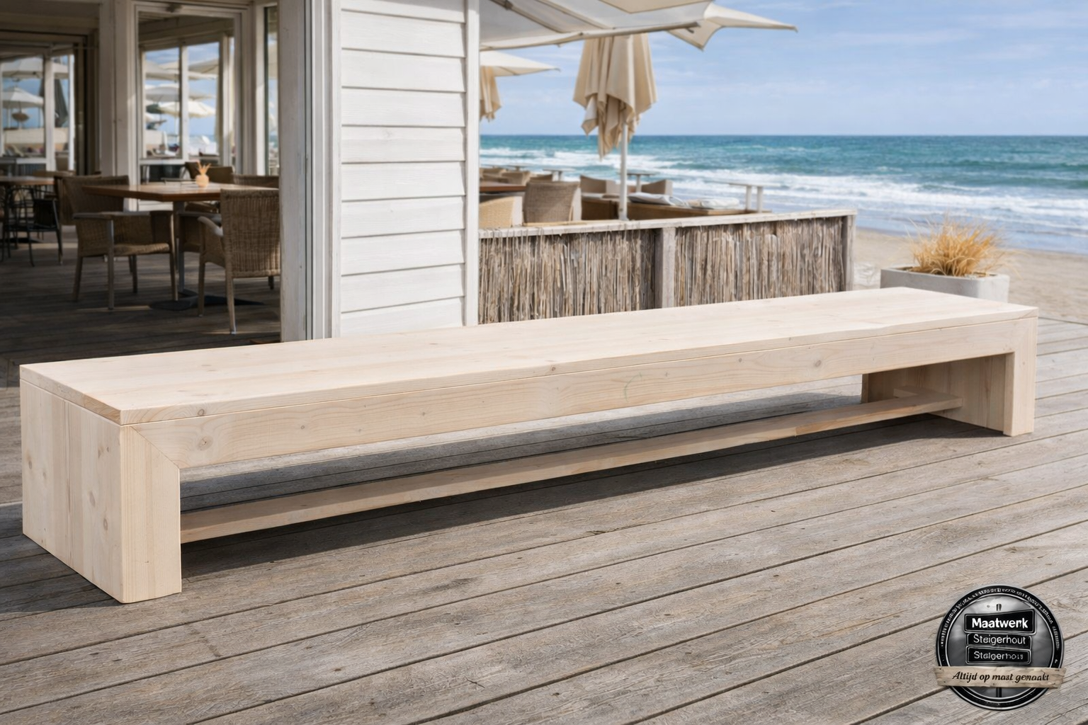 Rolf XL Terrasbank-Bierbank: Model Rolf