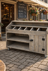 Veerstal Een verrijdbare Bestekwagen: Model Veerstal